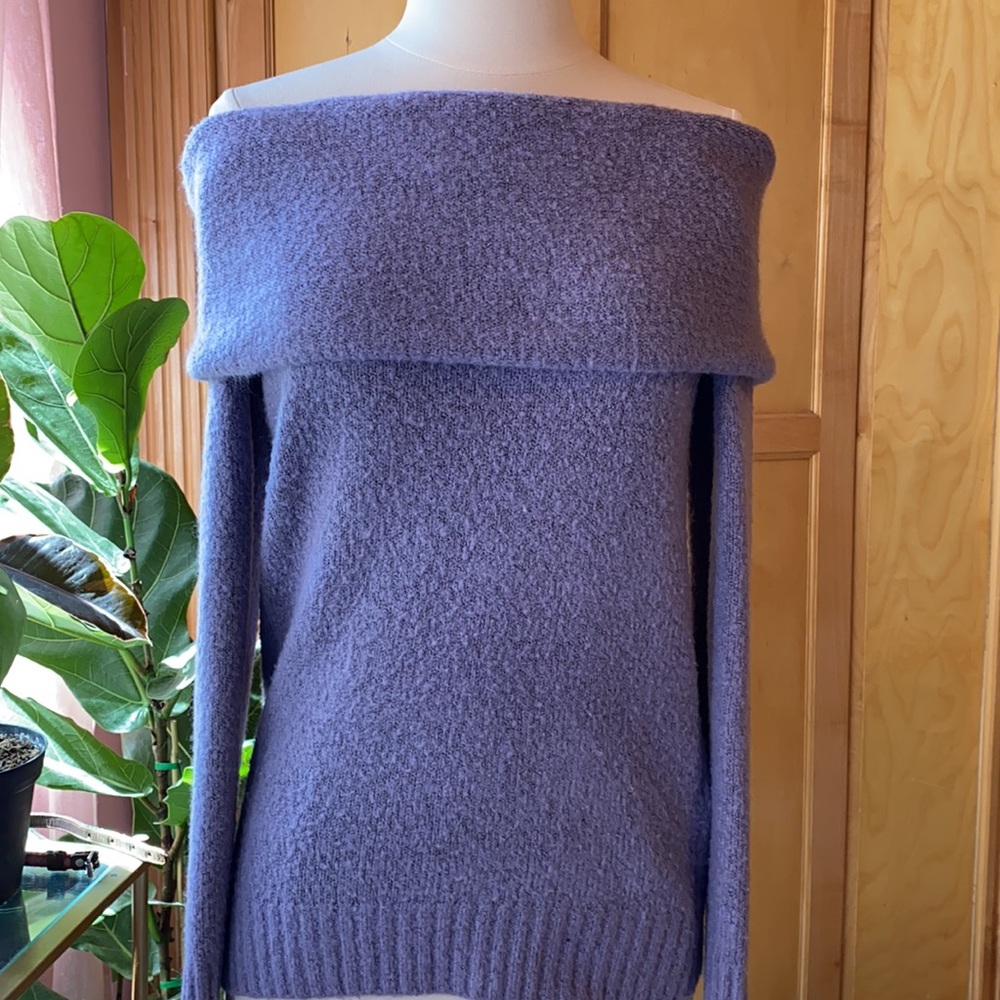 Off Shoulder Sweater - image 3